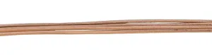 100 Meters - 2 mm Round Natural Leather Cord