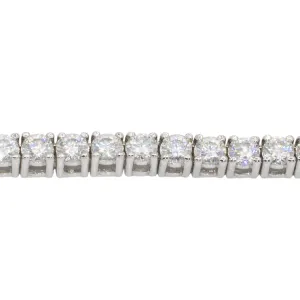 14k Gold Lab Diamond Tennis Chain 4 MM 23.36 CTW