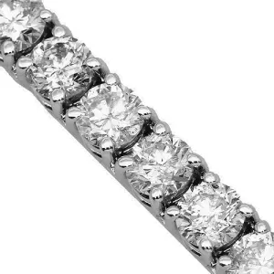 14k Gold Lab Diamond Tennis Chain 4.6 MM 41CTW