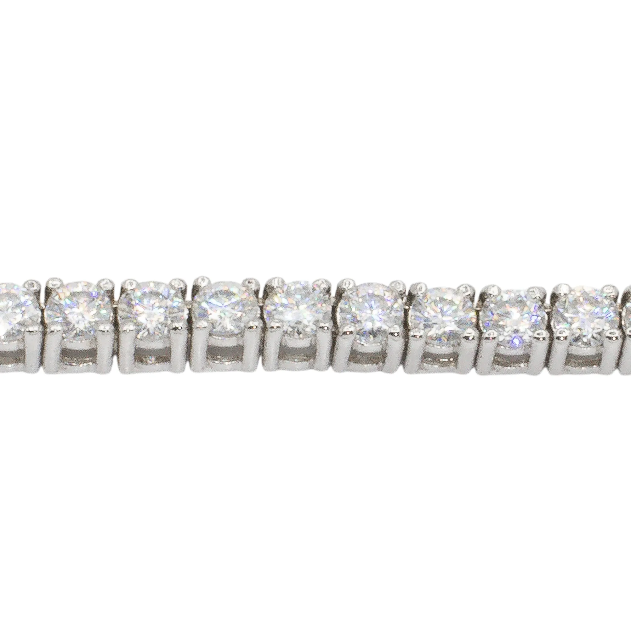 14k Gold Lab Diamond Tennis Chain 4.6 MM 41CTW