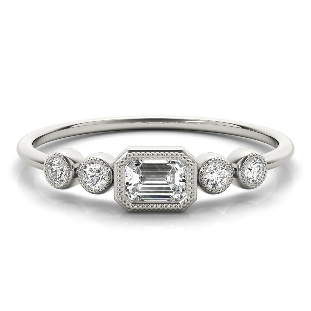 14K Vintage Ladies Wedding Band / Stackable / Ring
