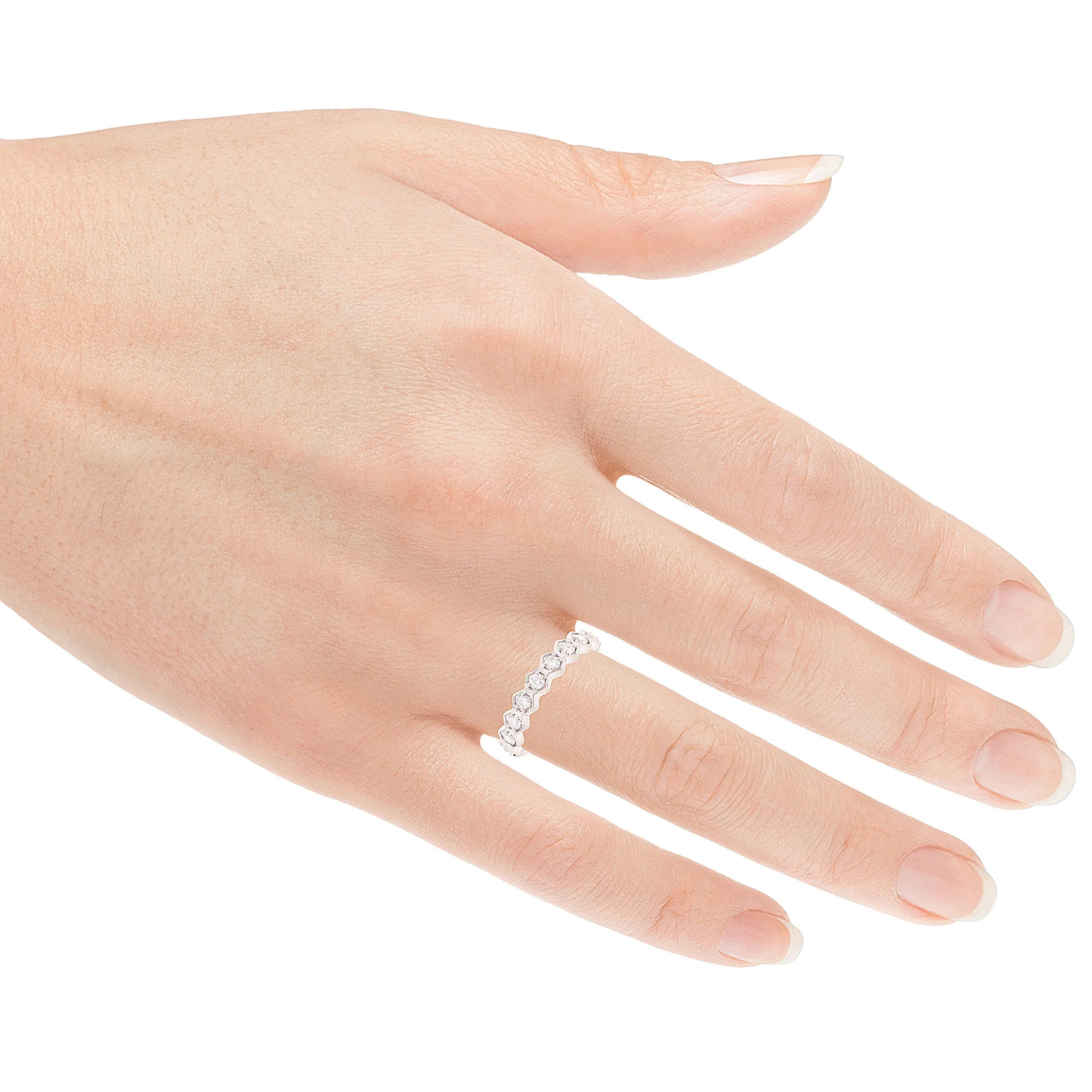 14k Yellow White or Rose Gold 1.05ctw Diamond 3-Piece Set Wedding Band Size 6.5