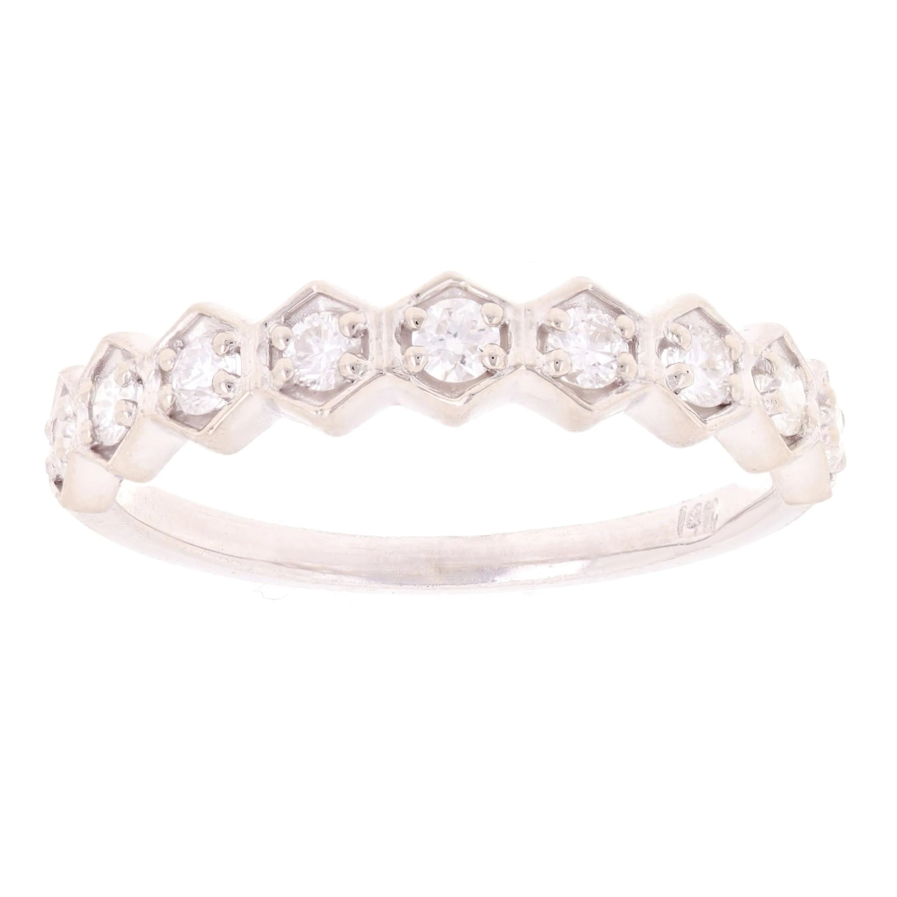 14k Yellow White or Rose Gold 1.05ctw Diamond 3-Piece Set Wedding Band Size 6.5
