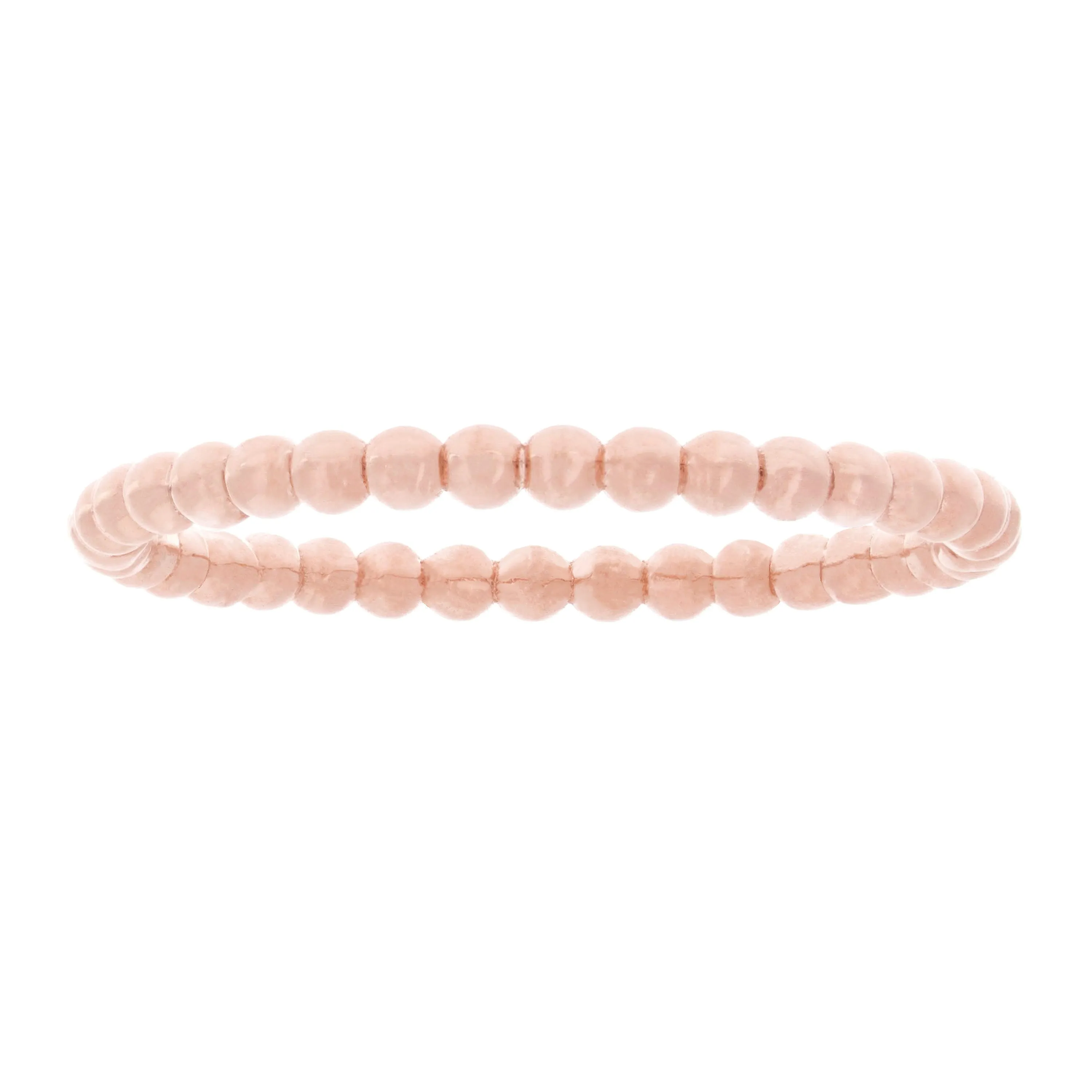 14k Yellow White or Rose Gold Bright Polished Beaded Slim Stackable Band Size 4.5