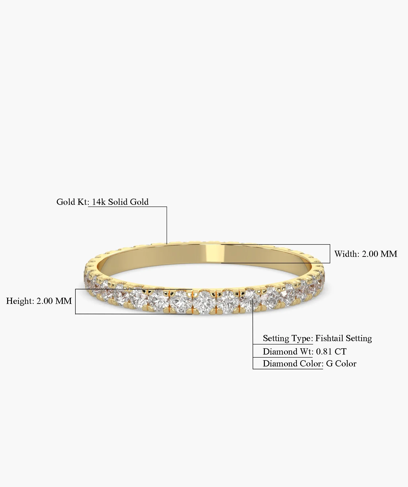 1.70 MM Diamond Eternity Ring