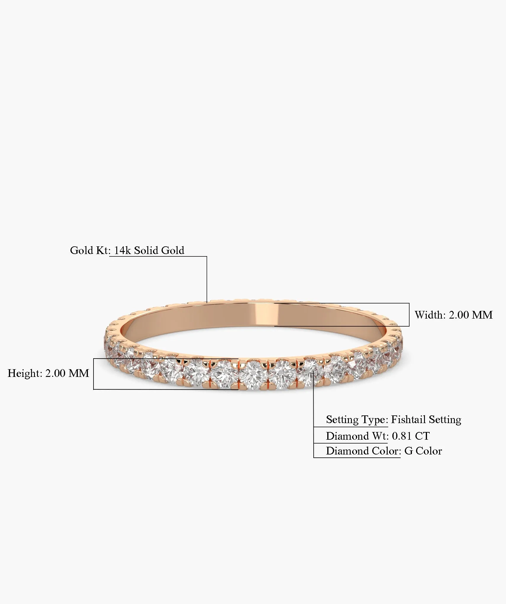 1.70 MM Diamond Eternity Ring