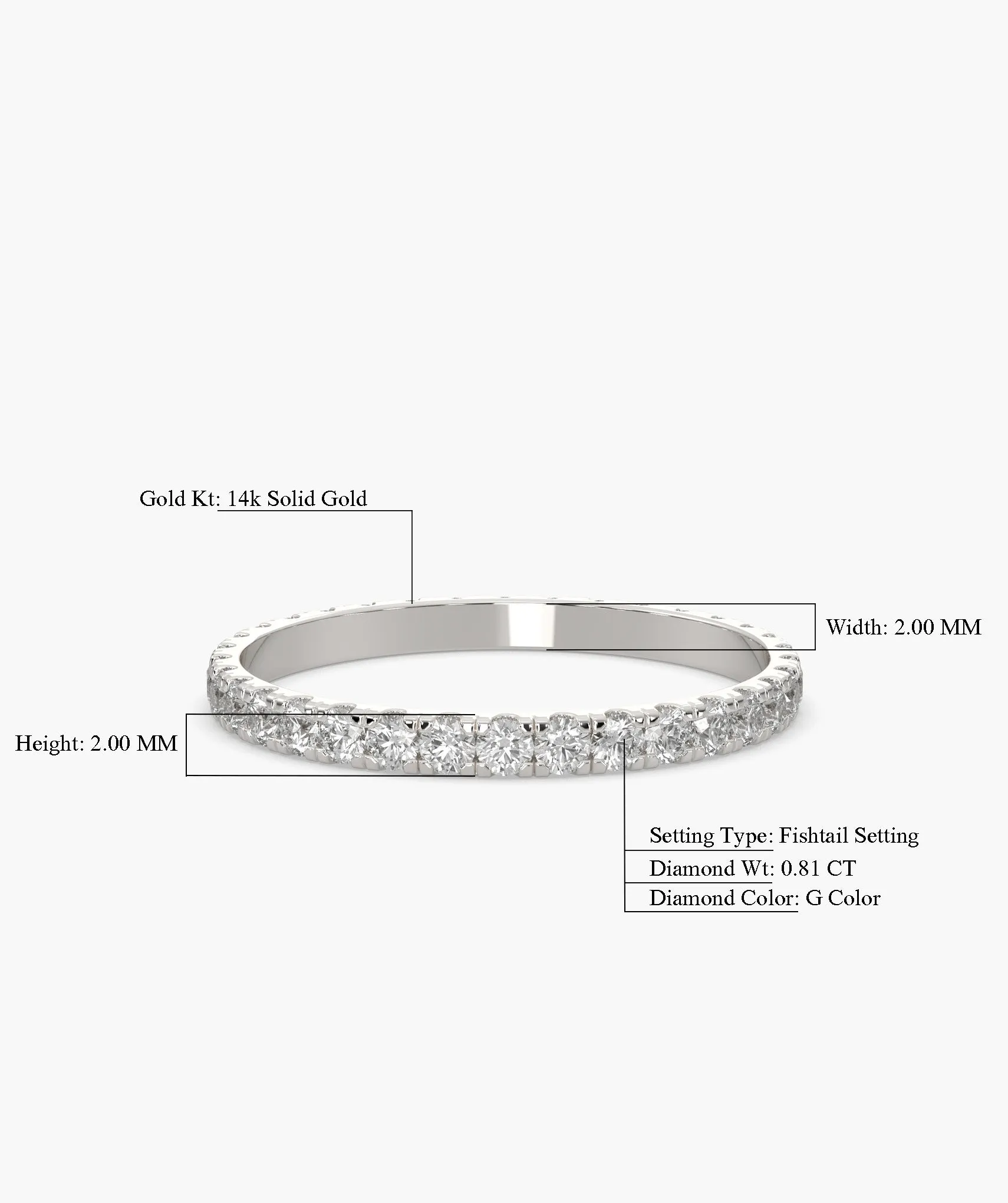 1.70 MM Diamond Eternity Ring