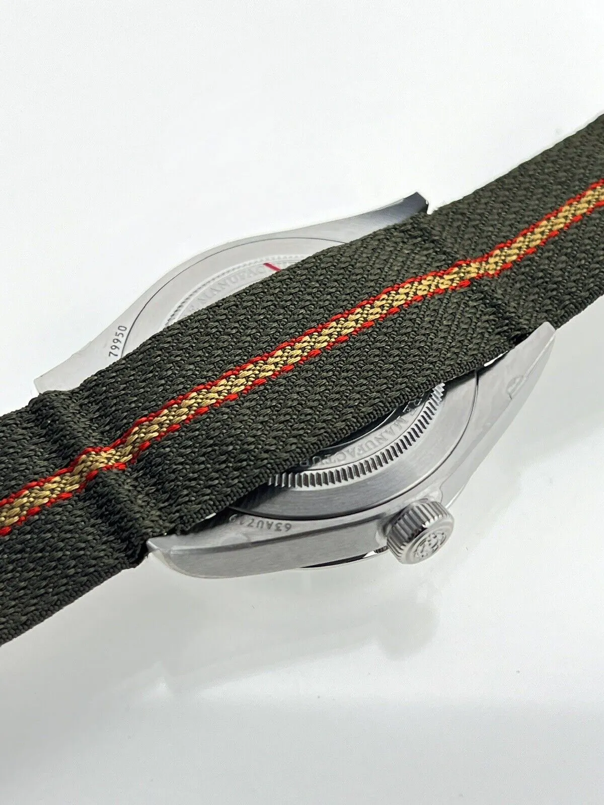 2022  NEW Tudor Ranger Black Dial Fabric Strap Men's Watch M79950-0003