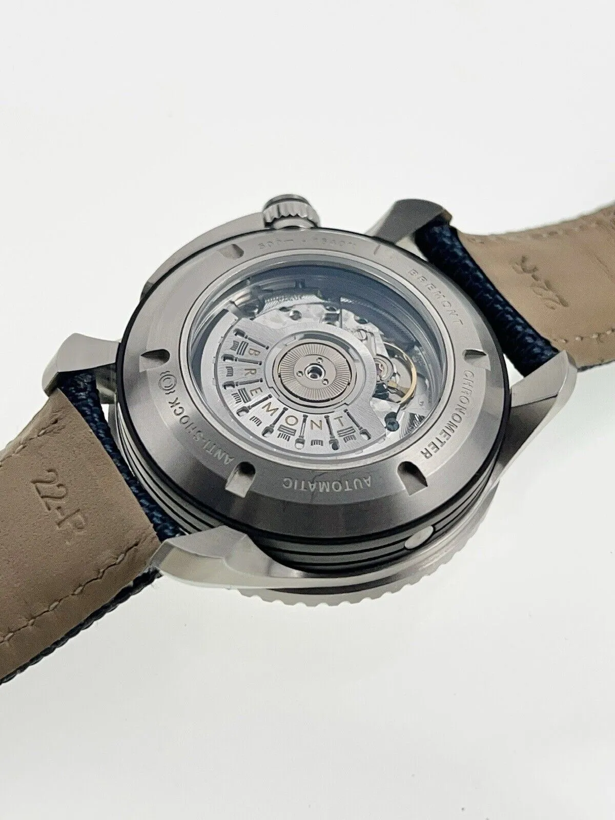 2023 Bremont Waterman Automatic 43mm White Dial Stainless Steel - Box And Papers