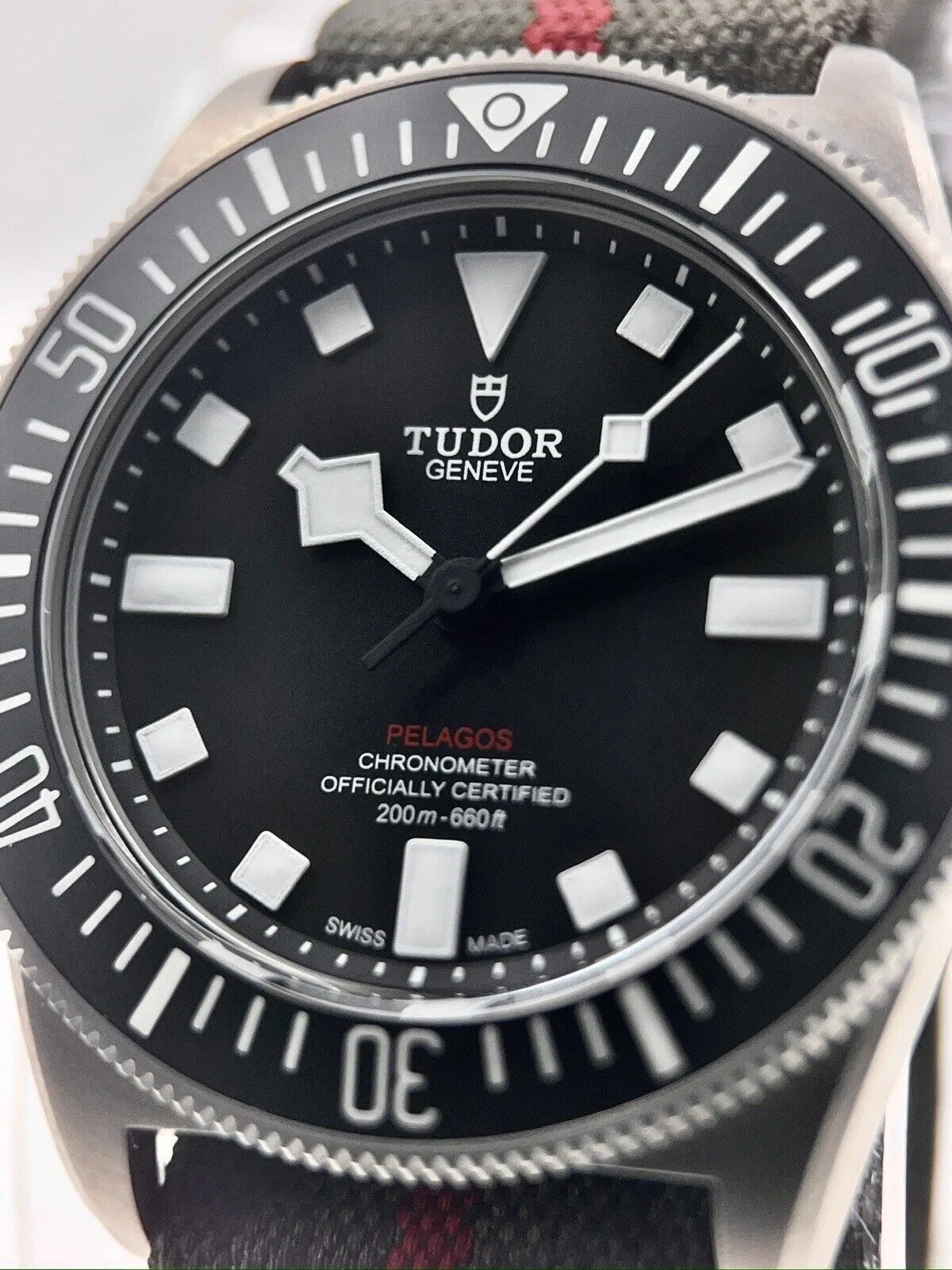 2023 Tudor Pelagos FXD 25717N Titanium 42mm Fabric Strap - Box & Papers