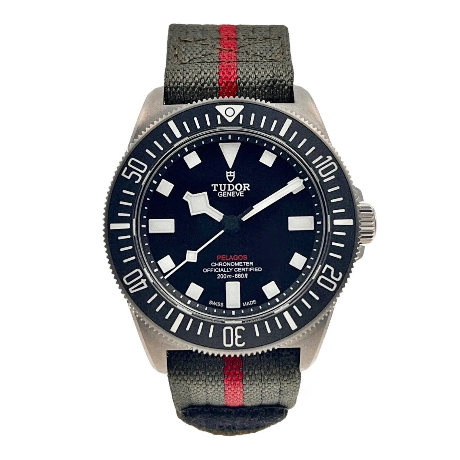 2023  Tudor Pelagos FXD 25717N Titanium 42mm Fabric Strap - Box & Papers