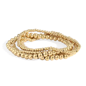 3mm & 5mm Beaded Bracelet Stacking Set