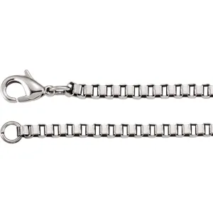 3mm Stainless Steel Box Chain