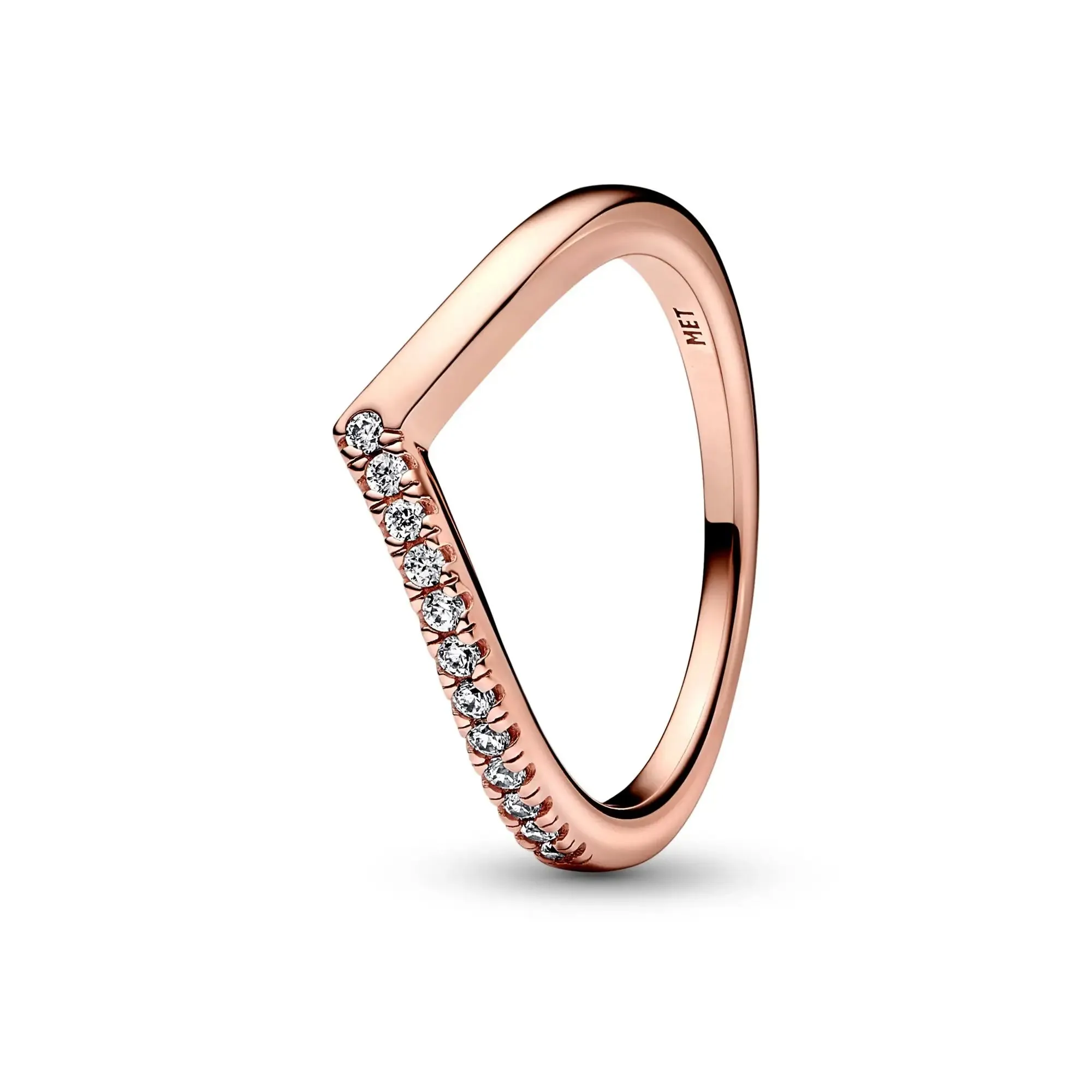 925 Silver Stackable Heart Daisy Flower Ring for Women