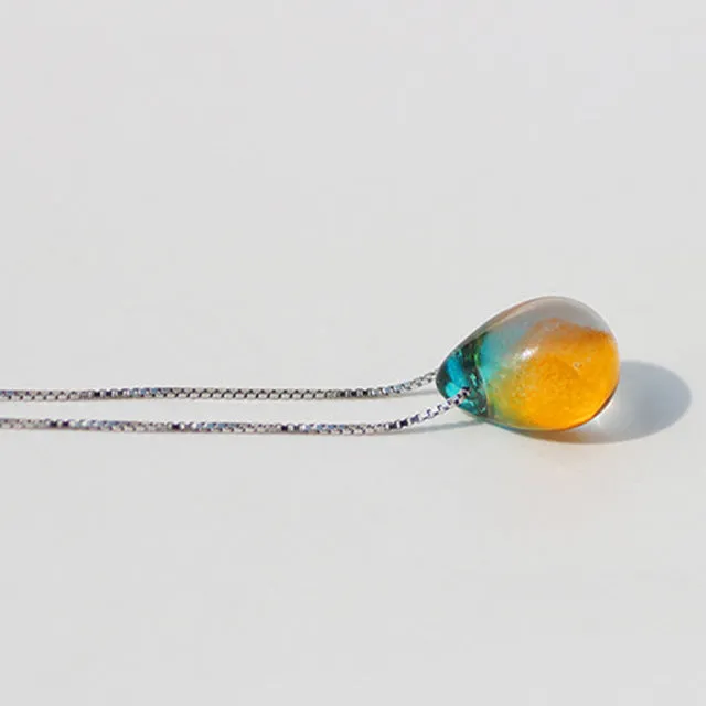 A drop Of Ocean Necklace