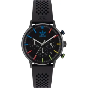 Adidas Black Silicone Watch