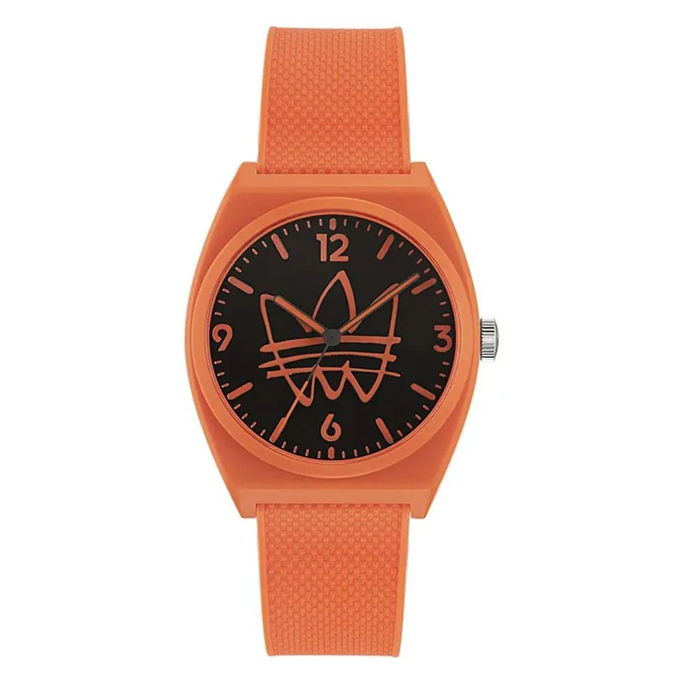 Adidas Orange Synthetic Watch