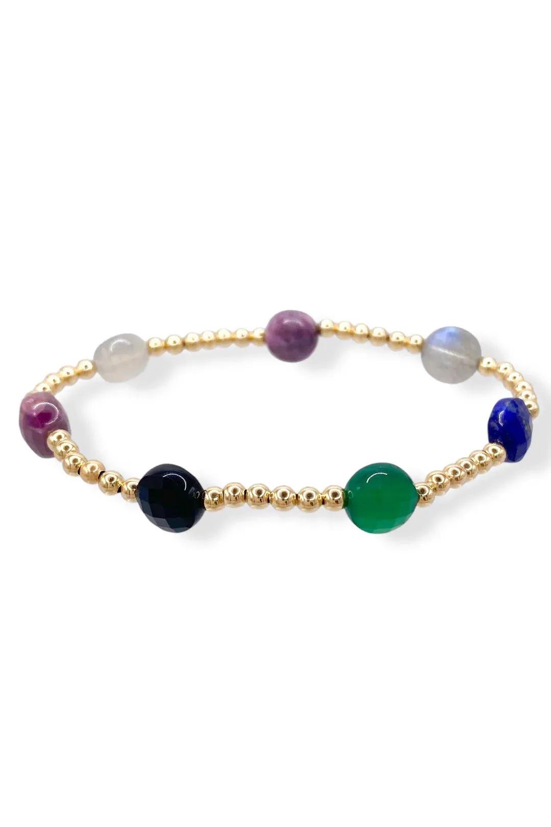 Admire Gold 3mm Bead Bracelet - Hot Mess Fall Winter