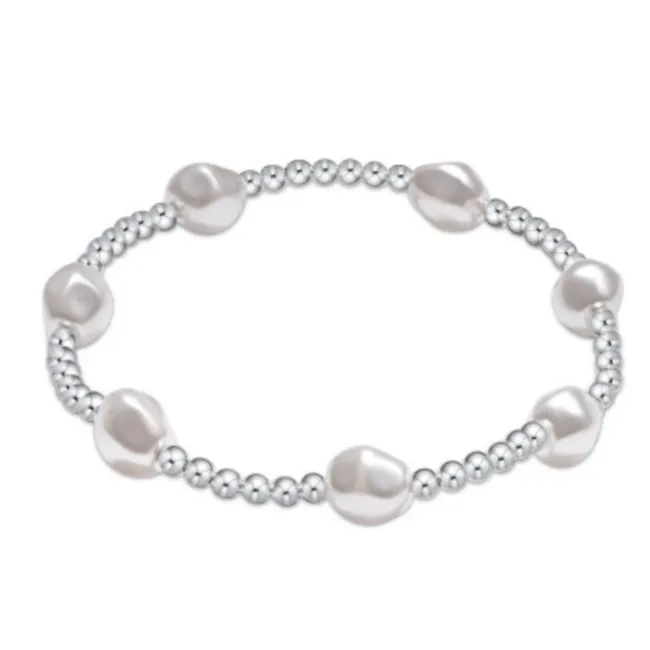 Admire Sterling Bead Bracelet 3mm Pearl
