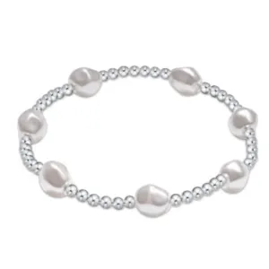 Admire Sterling Bead Bracelet 3mm Pearl