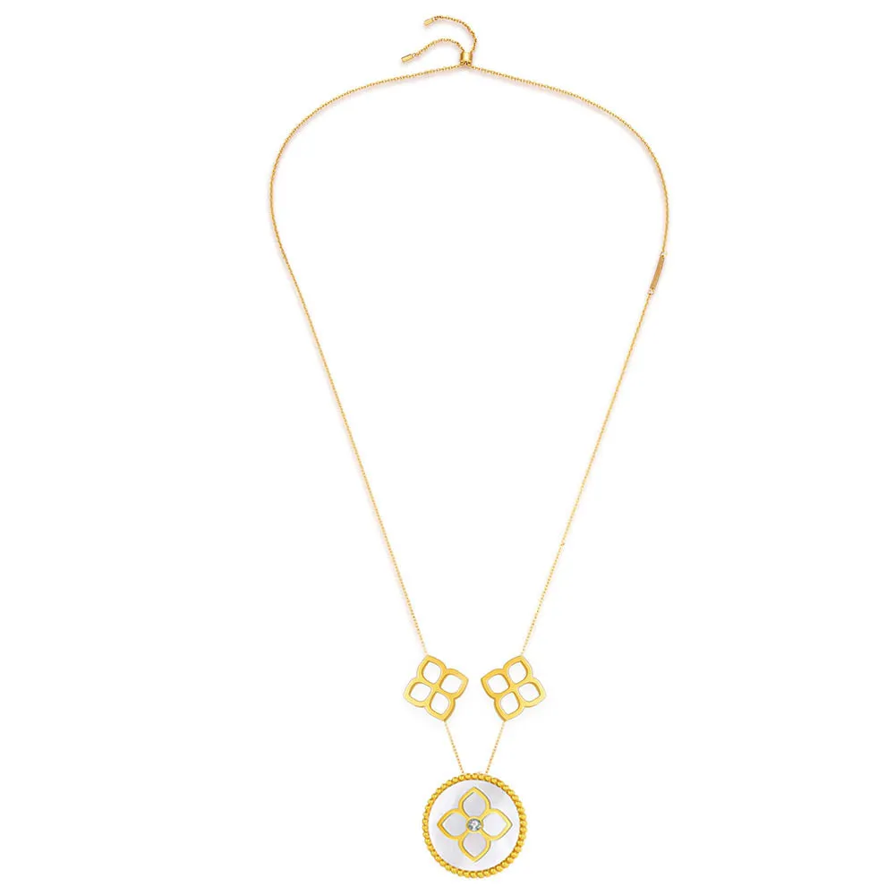 Ameera / Necklace Pearl Gold