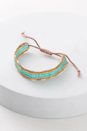 Aqua Weave Bracelet