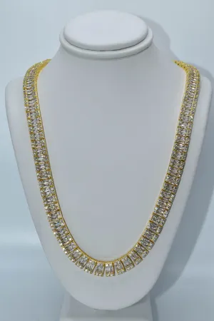 Baguette Necklace