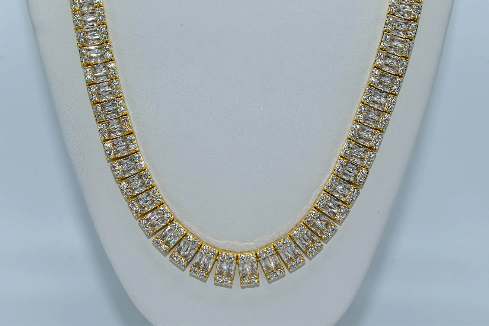 Baguette Necklace