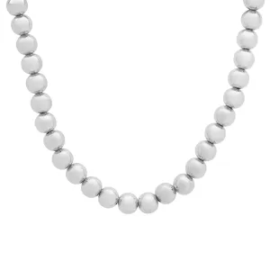 BALL NECKLACE, SILVER