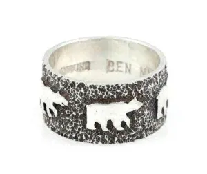 Bear Band Ring