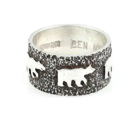 Bear Band Ring