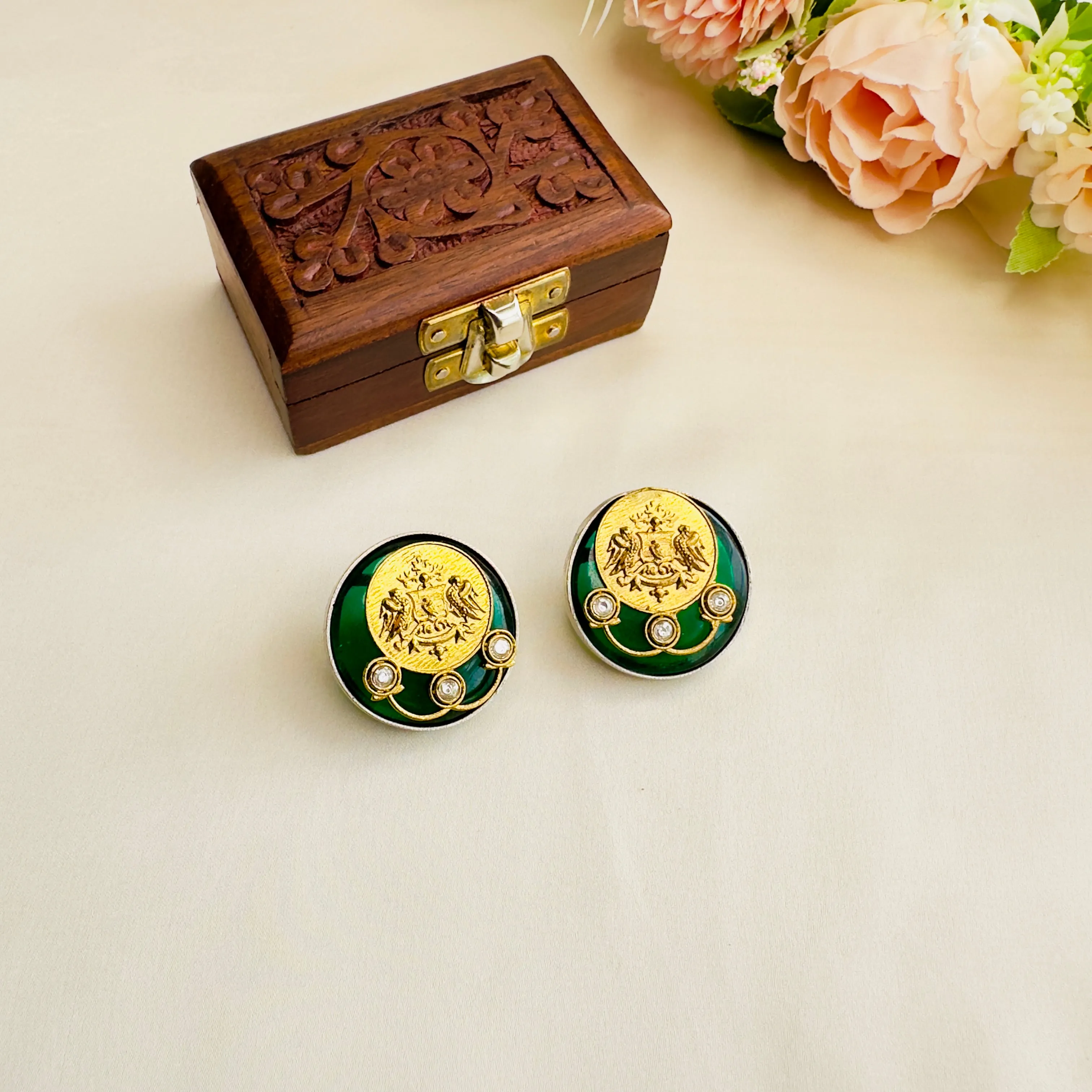 Beautiful Dual Stud Earrings
