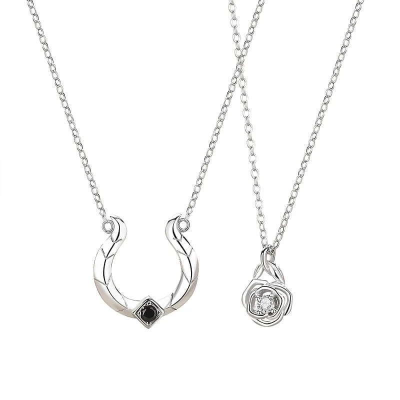 Beauty & Beast Matching Necklaces