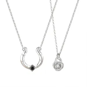 Beauty & Beast Matching Necklaces