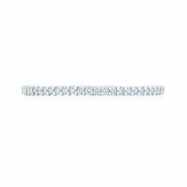 Birks Diamond White Gold Stack Ring