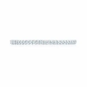 Birks Diamond White Gold Stack Ring