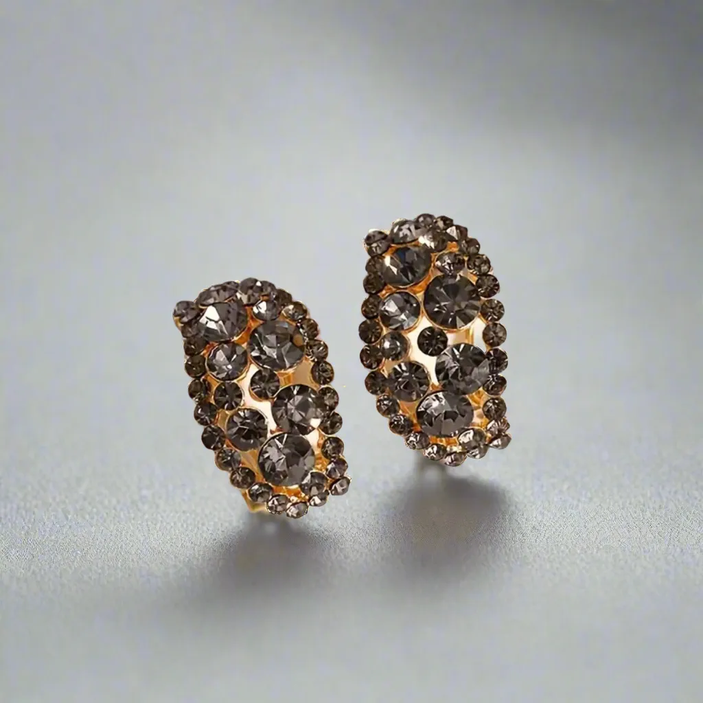 Black Gold Earrings