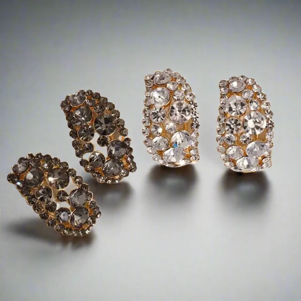 Black Gold Earrings