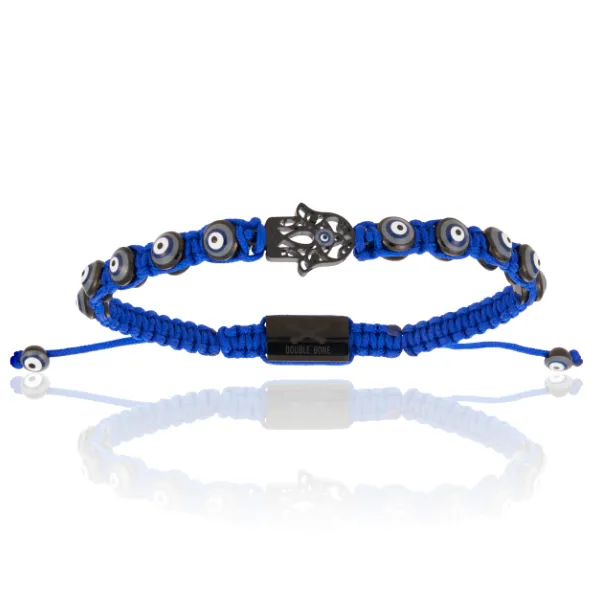 Black PVD and Blue Bracelets Gift Idea for him