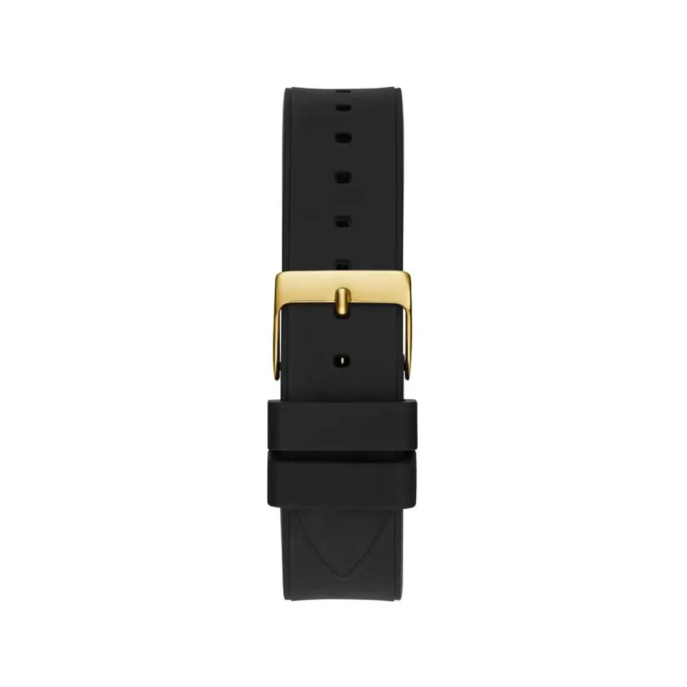 Black Silicone Watch