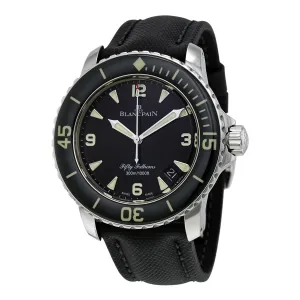 Blancpain Fifty Fathoms Automatic Black Dial Men's 5015-1130-52B
