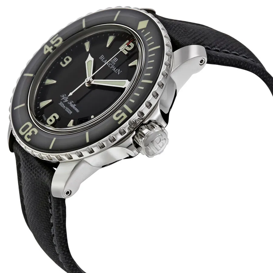 Blancpain Fifty Fathoms Automatic Black Dial Men's 5015-1130-52B