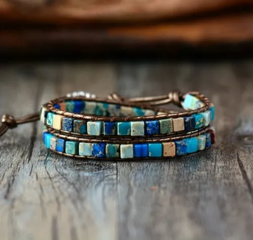 Boho Women Bracelet High Quality Mix Natural Stone