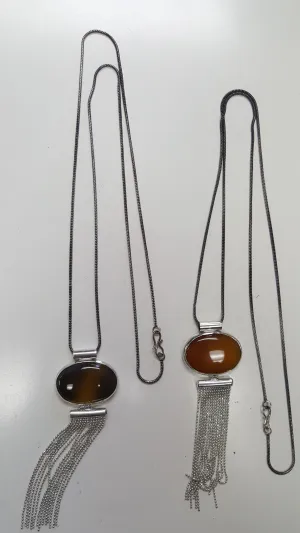 BOX 503 Women's Long Fringe Necklaces x 20 pcs SALVAGE