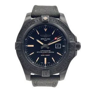 Breitling Avenger Blackbird V17310 Blue Dial 48mm Men’s Automatic Limited Watch