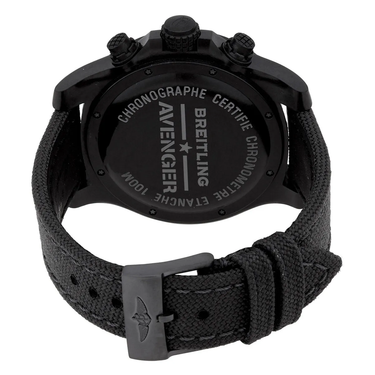 Breitling Avenger Hurricane Chronograph Automatic Black Dial 50 mm Men's Watch XB1210E41B1W1