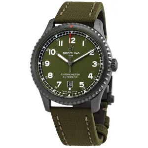 Breitling Aviator 8 Curtis Warhawk Automatic Chronometer Green Dial Men's Watch M173152A1L1X2
