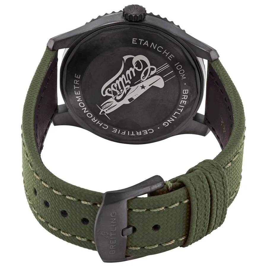 Breitling Aviator 8 Curtiss Warhawk Military Green Dial M173152A1L1X1