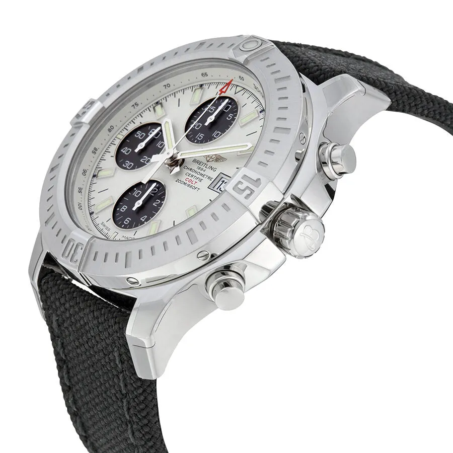 Breitling Colt Chronograph Stratus Automatic Silver Dial Men's Watch A1338811-G804BKFT A1338811-G804-103W-M20BASA.1