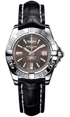 Breitling - Galactic 32 Stainless Steel - Croco Strap